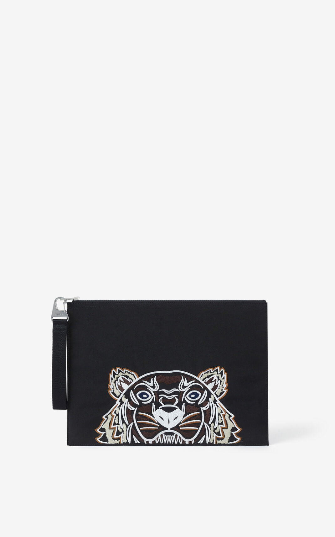 Kenzo Lærred Kampus Tiger Pung Dame - Sort DK-404636